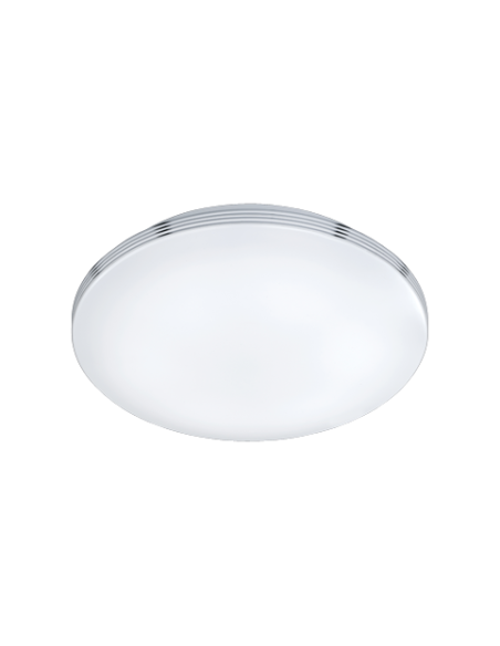 Trio Apart – Plafonnier LED 22W, 2500lm, IP44, éclairage blanc chaud 3000K, pour salle de bains