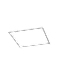 Trio Phoenix – Plafonnier LED 31W, 3600 lm, 3000K, dimmable, cadre nickel mat