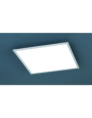 Trio Phoenix – Plafonnier carré moderne 62x62 cm, lumière chaude, LED intégrée