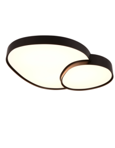 Trio Rise – plafonnier LED 45W, 5300 lm, lumière réglable avec télécommande