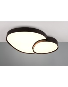 Trio Rise – plafonnier LED 45W, 5300 lm, lumière réglable avec télécommande 2