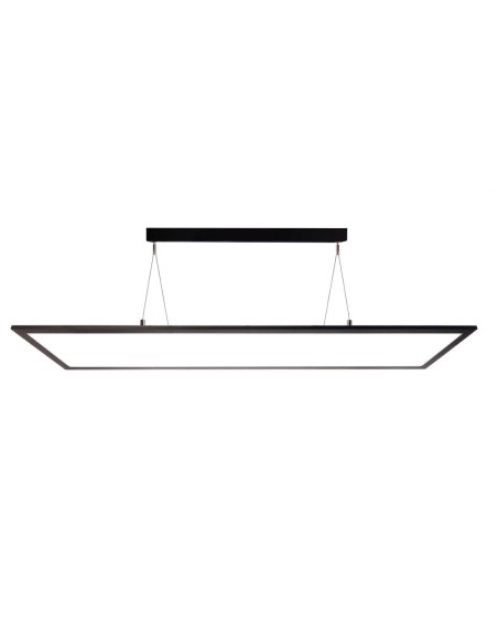 Panneau Led rectangulaire 30*120 transparent noir 3000 K - Deko Light Leluminaireled.com