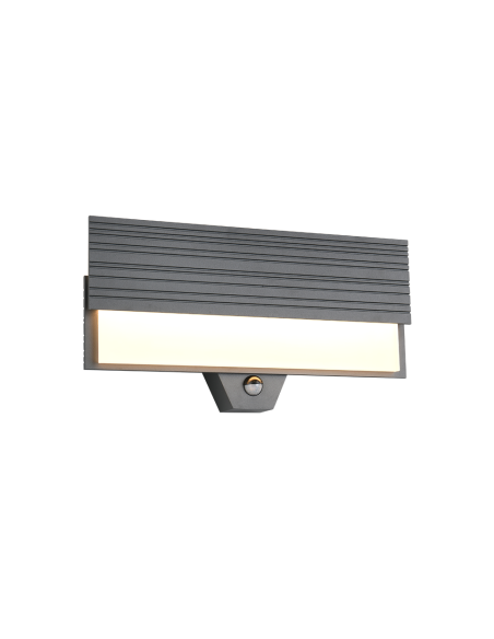 Trio MARIZA – Applique extérieure LED 10W, 1100 lm, 3000K, avec détecteur, IP44, anthracite
