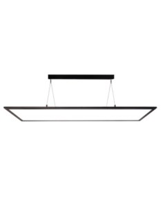 Panneau Led rectangulaire 30*120 transparent noir 4000 K - Deko Light Leluminaireled.com