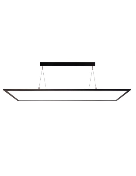 Panneau Led rectangulaire 30*120 transparent noir 4000 K - Deko Light Leluminaireled.com