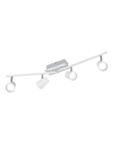 Trio Narcos – Spot LED 4x 6,5W, 600 lm, 3000K, bras orientables, design moderne