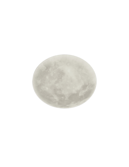 Trio Lunar – Plafonnier LED 22W, 2460lm, 3000K, télécommande, variateur et veilleuse