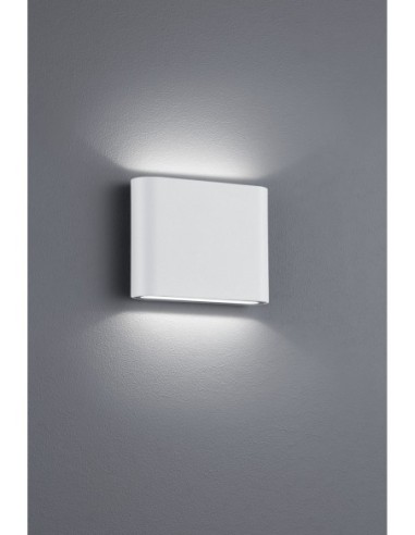 Applique LED extérieure Thames II blanc mat 520 lumens IP54