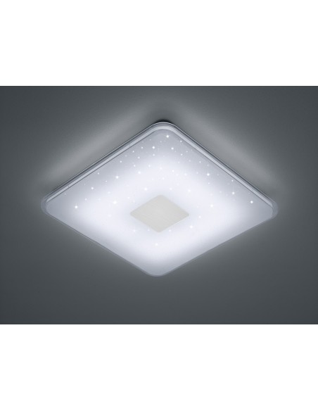 Plafonnier LED effet étoilé, dimmable - télécommande – Trio – Samurai