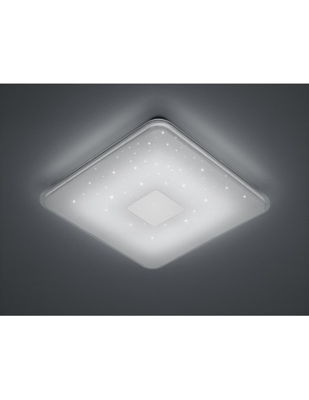 Plafonnier LED effet étoilé, dimmable - télécommande – Trio – Samurai