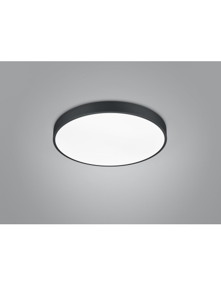 Trio Waco – Plafonnier LED installé dans une cuisine moderne, éclairage modulable