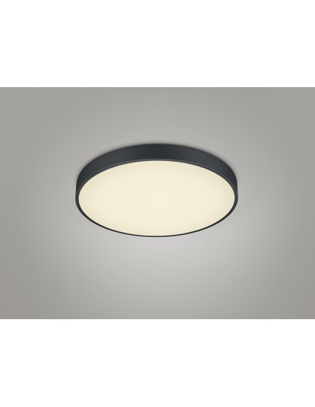 Trio Waco – Détail du corps métal noir mat et des commandes DIP pour réglage couleur