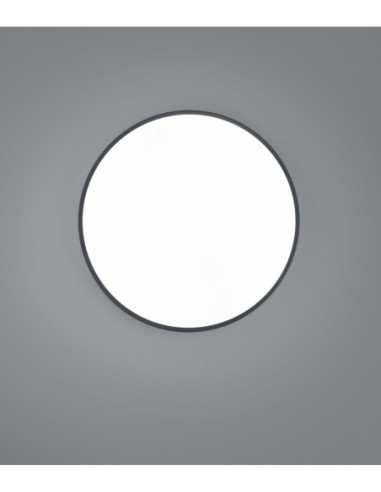 Plafonnier LED 52,5W, 6200 lm, réglable, 2300+3000+4000K, noir mat – Trio – Waco  | Trio