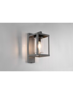 Trio Lunga - Applique murale LED 1xE27, max. 40W, verre transparent, fonte 2