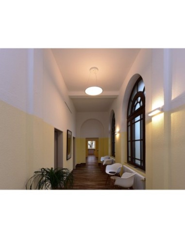 Dalle Led transparente ronde éclairage blanc chaud - Deko Light Leluminaireled.com