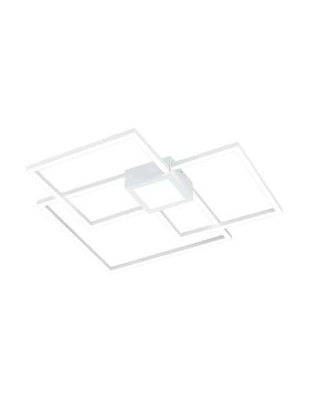 Trio - Hydra - Plafonnier LED 38W, 4400lm, blanc mat
