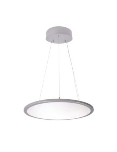 Dalle Led transparente ronde grise éclairage blanc neutre - Deko Light Leluminaireled.com