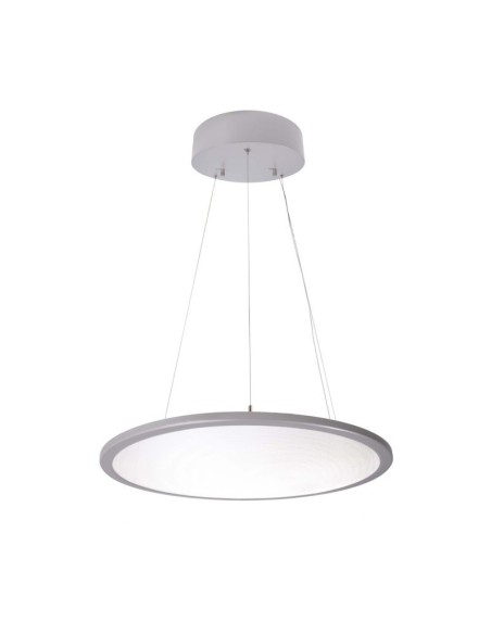 Dalle Led transparente ronde grise éclairage blanc neutre - Deko Light Leluminaireled.com