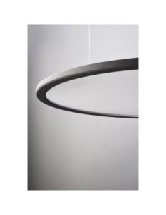 Dalle Led transparente ronde grise éclairage blanc neutre - Deko Light Leluminaireled.com 2