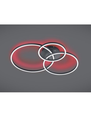 Trio – Winona – Éléments LED orientables, éclairage réglable avec couleurs RGB et lumière indirecte