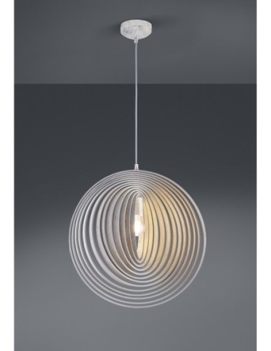 Trio – Boolan – Suspension LED 1xE27, éclairage économe en énergie pour salons et espaces modernes ou rustiques