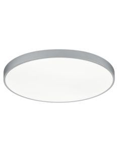 Trio – Waco – Plafonnier LED Ø75 cm titane, intensité et température réglables, lumière douce et élégante