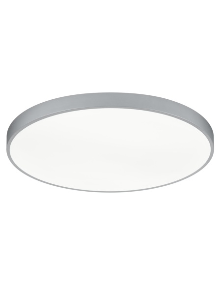 Trio – Waco – Plafonnier LED Ø75 cm titane, intensité et température réglables, lumière douce et élégante