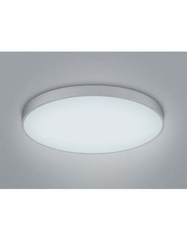 Plafonnier LED dimmable 51W, Ø75 cm – Titane – 2300K à 4000K – Trio – Waco