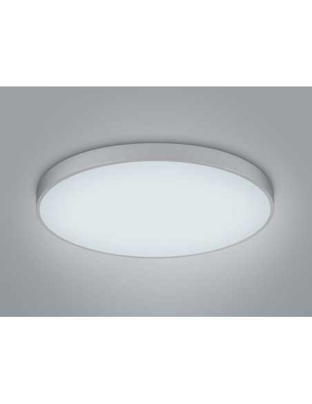 Plafonnier LED dimmable 51W, Ø75 cm – Titane – 2300K à 4000K – Trio – Waco
