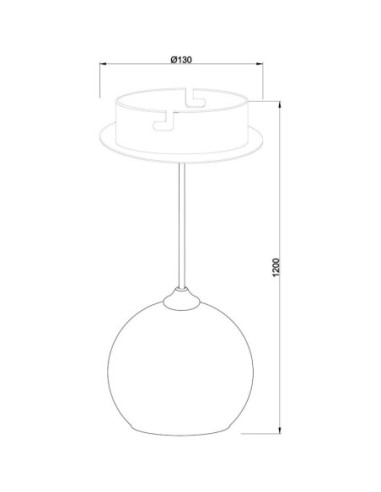 Suspension Led Centauri I métal blanc - Deko Light Leluminaireled.com
