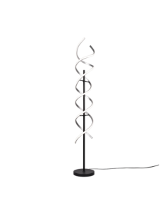 Trio – Sequence – Lampadaire LED spirale 32W, 4000lm, aluminium, lumière réglable 2300+3000+4000K