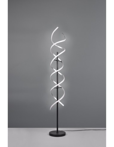 Lampadaire LED SMD 32W, 4000lm, 2300+3000+4000K, Aluminium, IP20 – Trio – Sequence