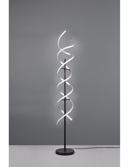 Lampadaire LED SMD 32W, 4000lm, 2300+3000+4000K, Aluminium, IP20 – Trio – Sequence