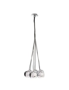 Suspension Led Centauri VII métal chrome  - Deko Light Leluminaireled.com