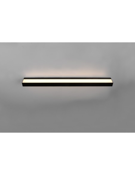 Trio ROCCO – Luminaire mural LED 13W, éclairage haut/bas, noir mat, 1400lm, IP44