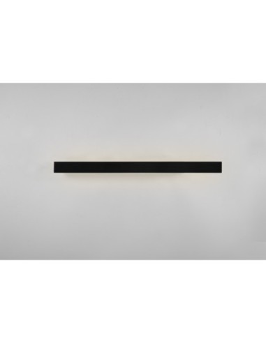 Applique Murale LED 3000 K - 1400lm - IP44 - Noir Mat - Trio - Rocco