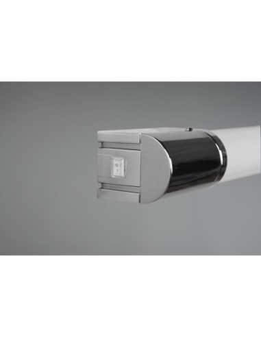 Applique murale LED, 16W, 1650lm, 3000K, Chrome, IP44 intérieur | Trio