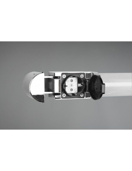 Applique murale LED, 16W, 1650lm, 3000K, Chrome, IP44 - Trio - Piera