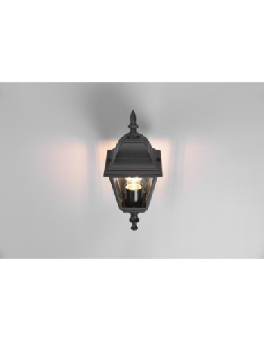 Applique extérieure LIVENZA noir mat E27 IP44