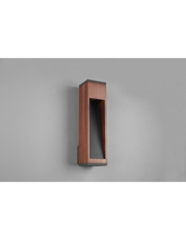 Trio Canning – Applique en bois naturel, 5W max, pour balcon/terrasse, IP54