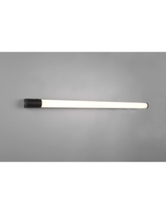 Trio Piera – Applique LED salle de bains 21W, 2200lm, 3000K, IP44, prise intégrée, noir mat 2