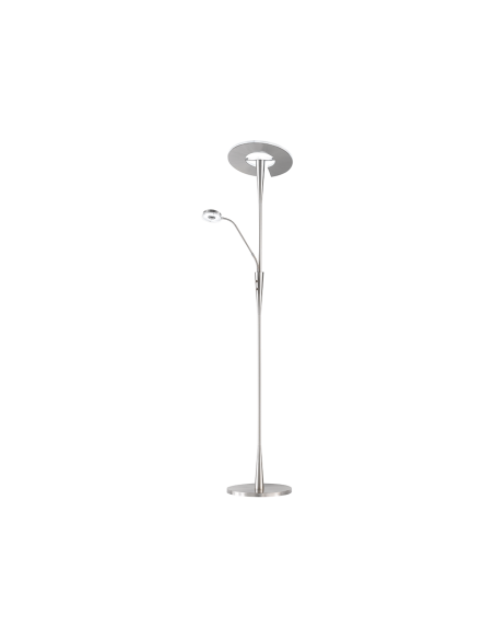 Trio Quebec – Lampadaire LED design, lumière réglable 3000K à 6500K, puissance 4200 lm