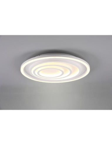 Trio Kagawa – Plafonnier moderne 40W, intensité et température de couleur ajustables