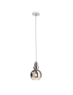 Suspension Led verre chromé Diphda - Deko Light Leluminaireled.com
