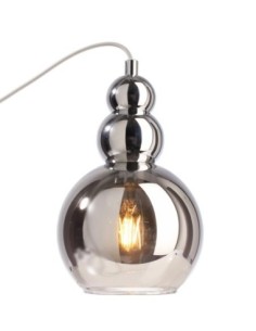 Suspension Led verre chromé Diphda - Deko Light Leluminaireled.com 2