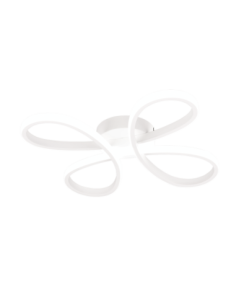 Trio Fly – Plafonnier LED incurvé, design moderne, ambiance lumineuse réglable