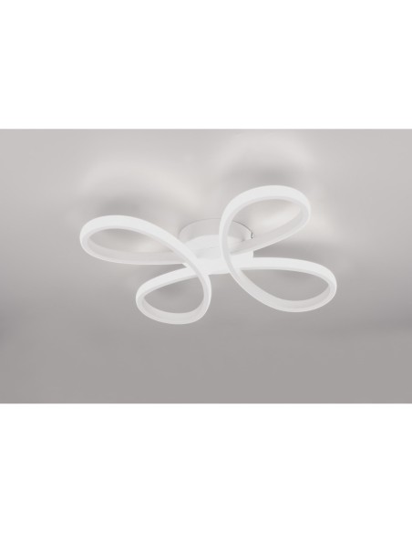 Trio Fly – Plafonnier LED, luminosité réglable, design artistique pour votre espace