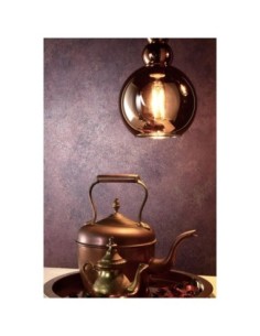 Suspension Led verre cuivré Diphda - Deko Light Leluminaireled.com 2