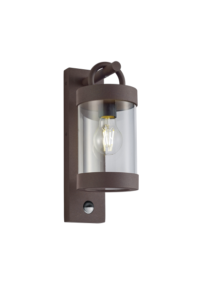 Trio Sambesi – Applique extérieure E27, 28W, design rouille, éclairage LED recommandé