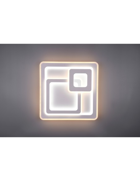 Plafonnier LED 76W, 2700-6000K 9250lm, dimmable avec télécommande – Trio - Mita